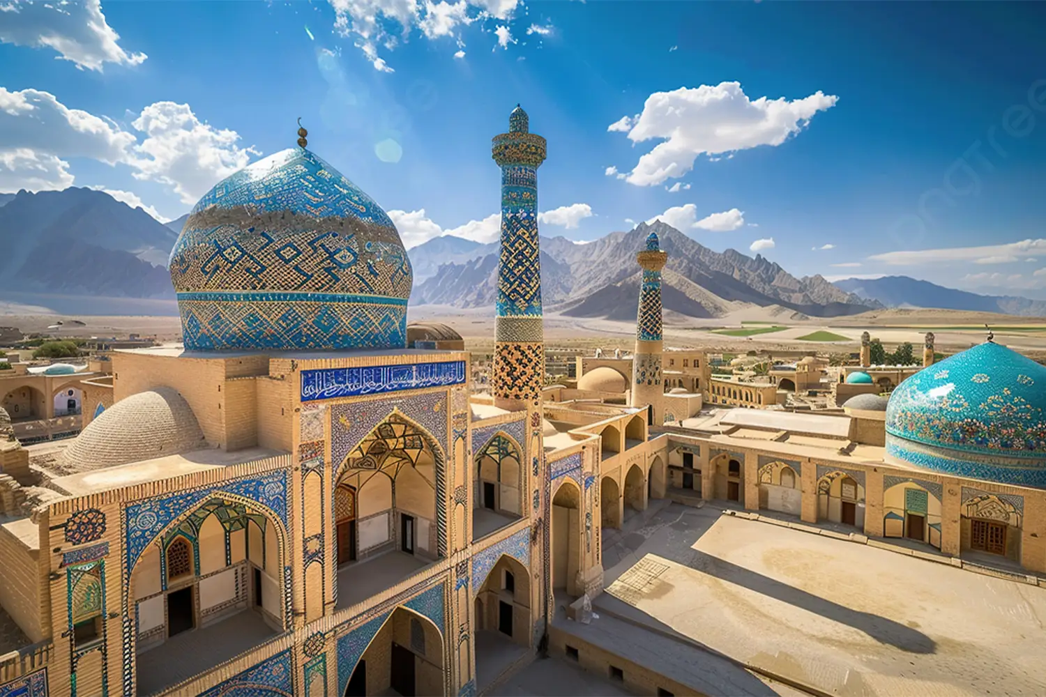 Agha Bozorg Mosque – An architectural gem from the Qajar period