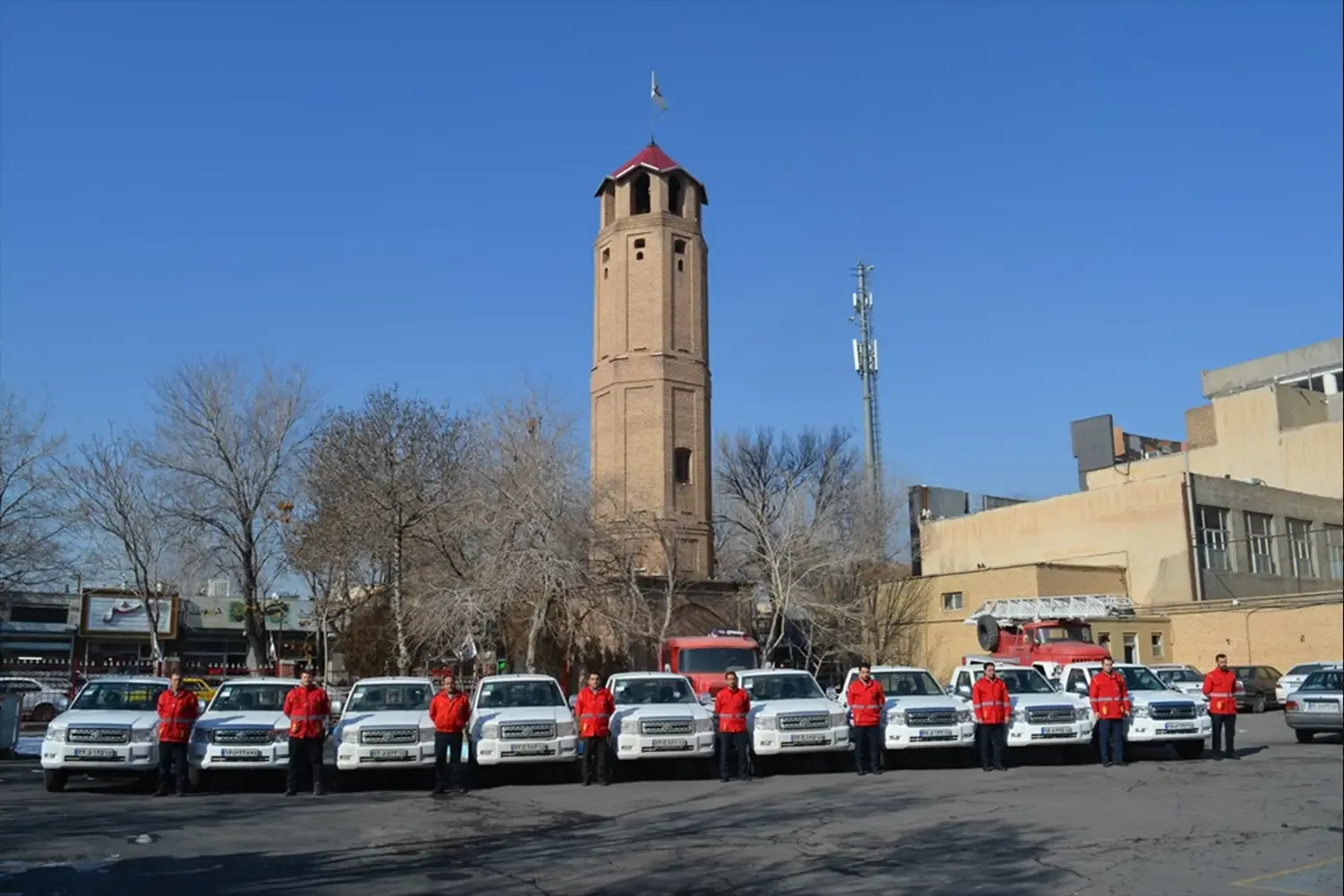 Firefighting Tower (Yangin Tower) – Symbol of Tabriz’s firefighting history