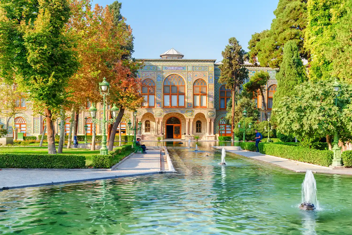Golestan Palace: A UNESCO World Heritage Site and the former royal Qajar complex.