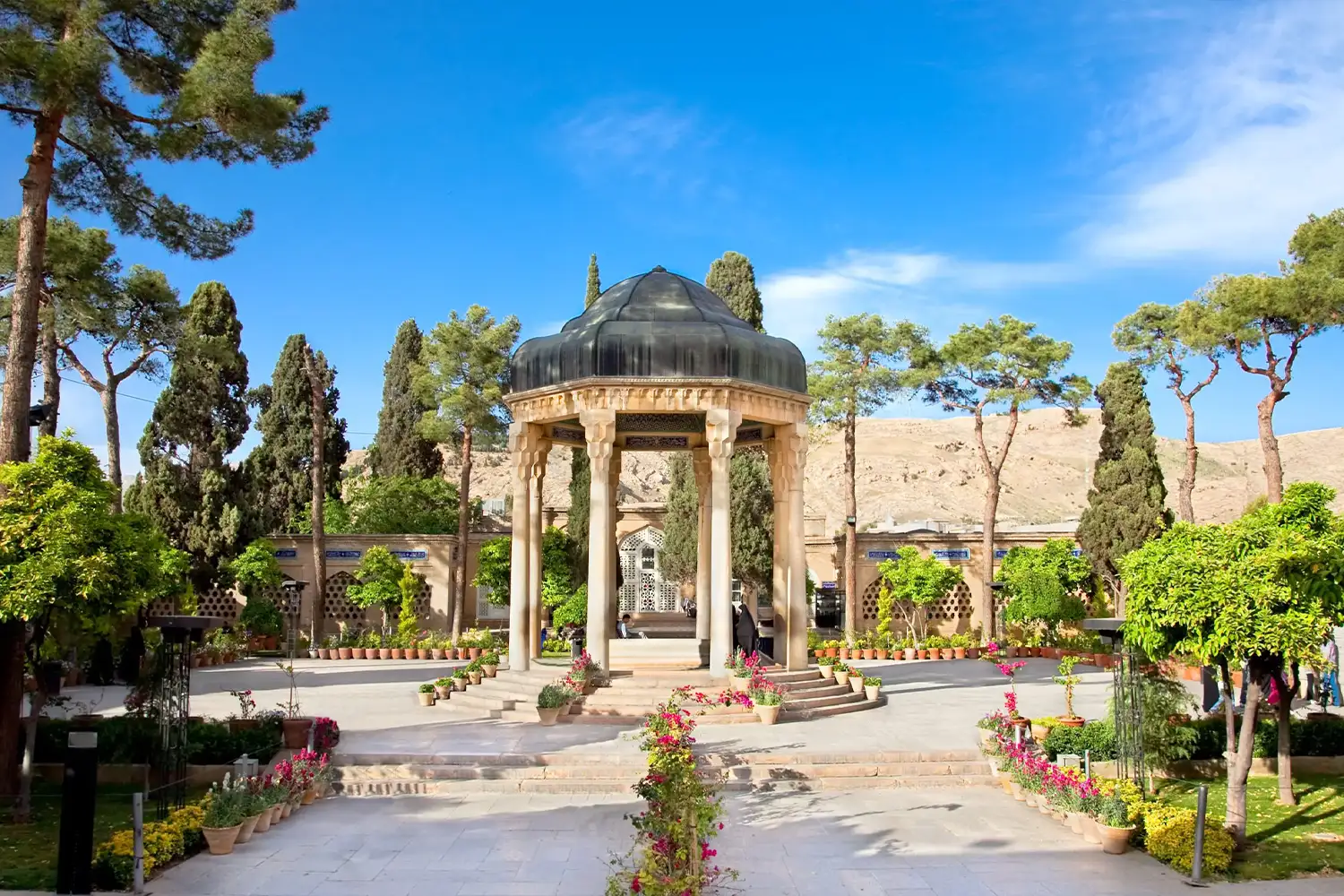 Hafezieh (Hafez Tomb): A cultural symbol of Shiraz and its most famous attraction.