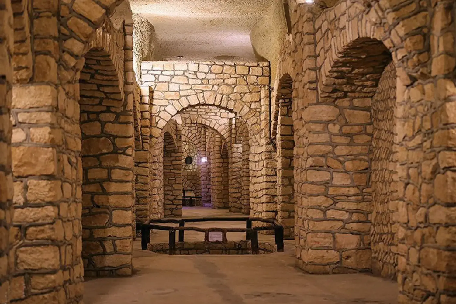 Kish Underground City (Kariz) — An ancient water management system transformed into an underground tourist site.