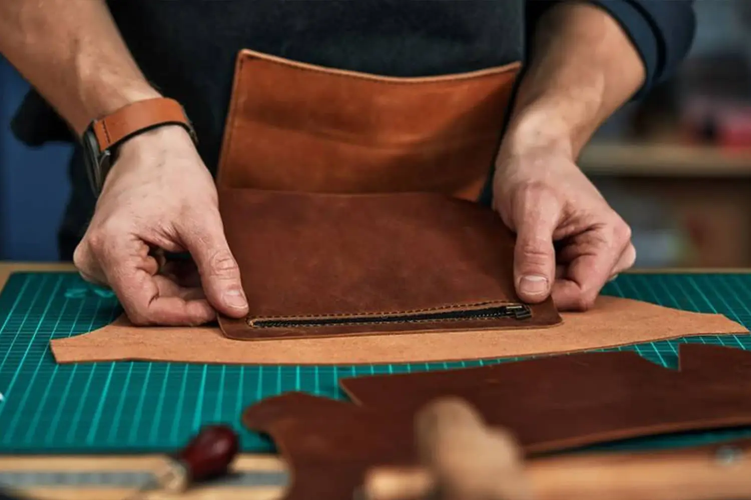 Leather crafting, an ancient art of Kermanshah