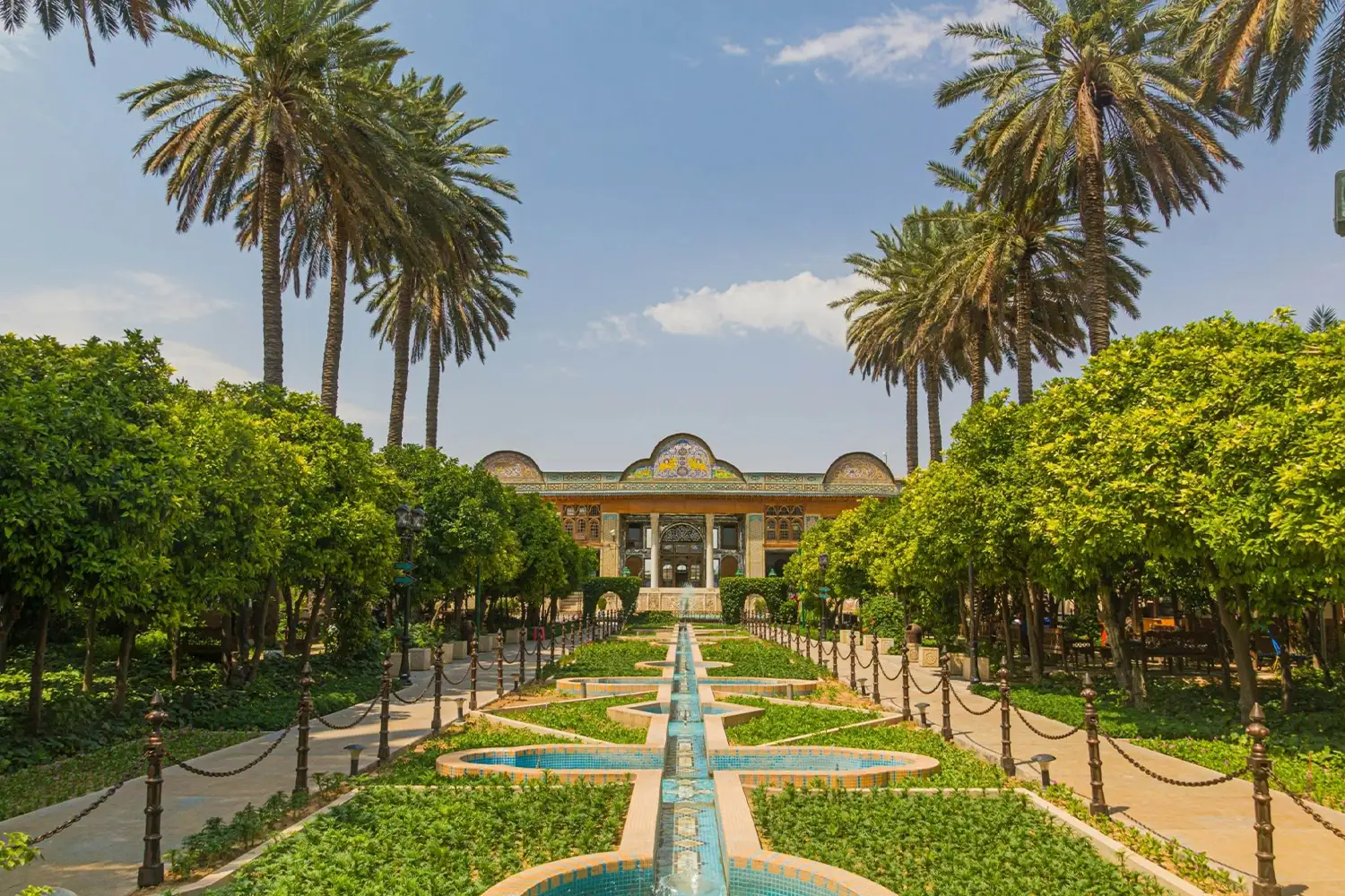 Naranjestan Qavam Garden: A gem of art and history in central Shiraz.