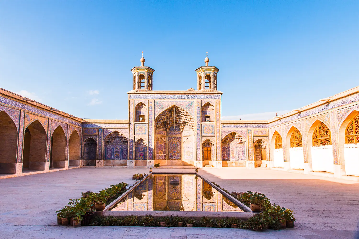 Nasir al-Mulk Mosque: The most beautiful pink mosque in Iran.