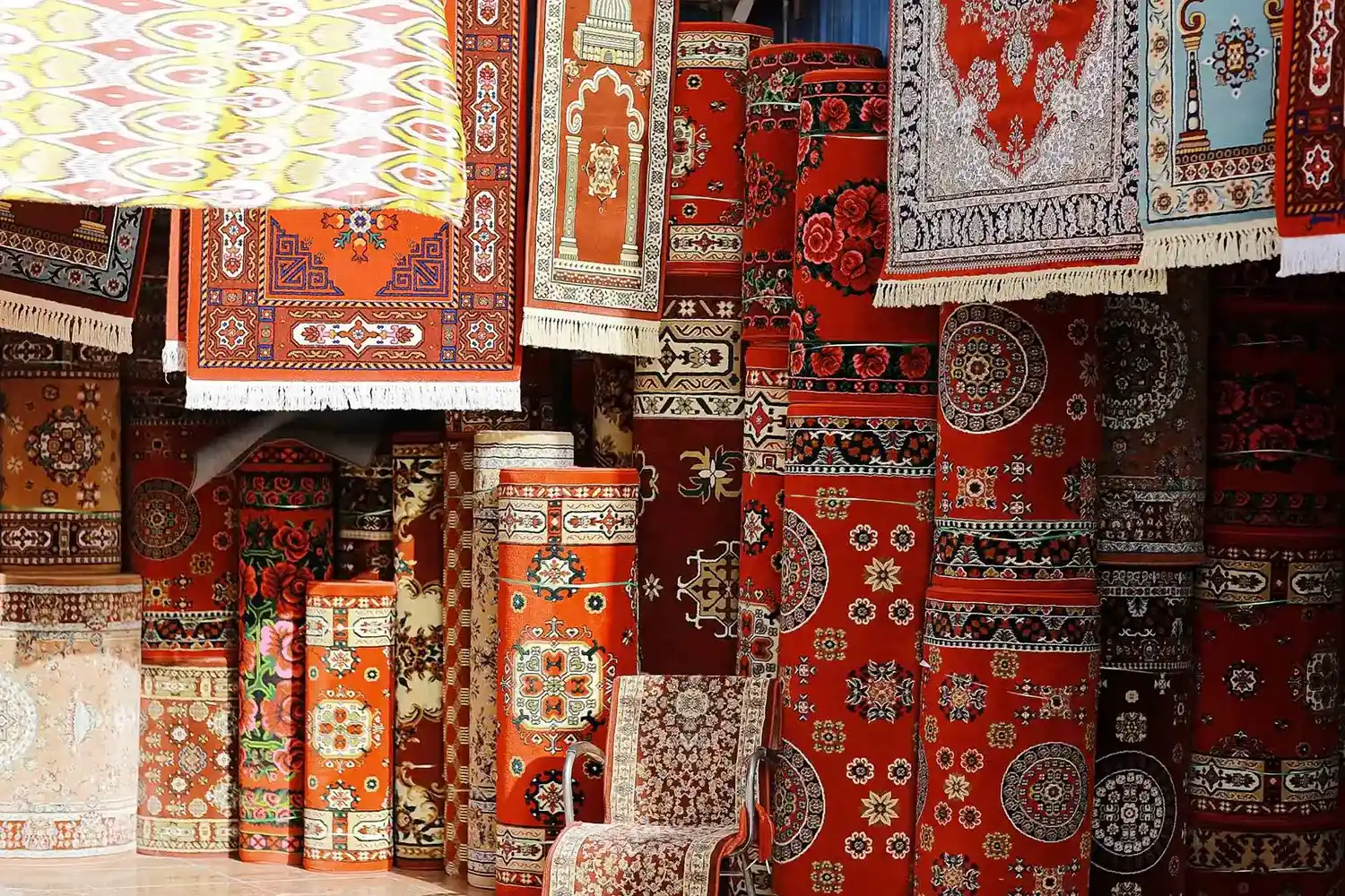Persian Carpets and Rugs — Though Kish is a modern destination, fine Persian carpets are still a popular buy.