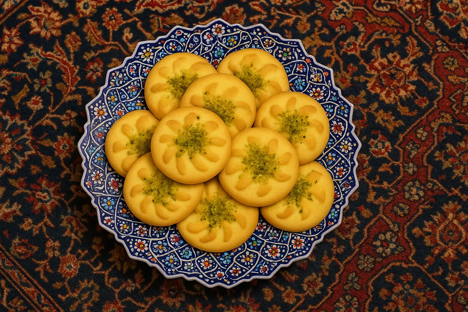 Sugar cookies, local to Kermanshah