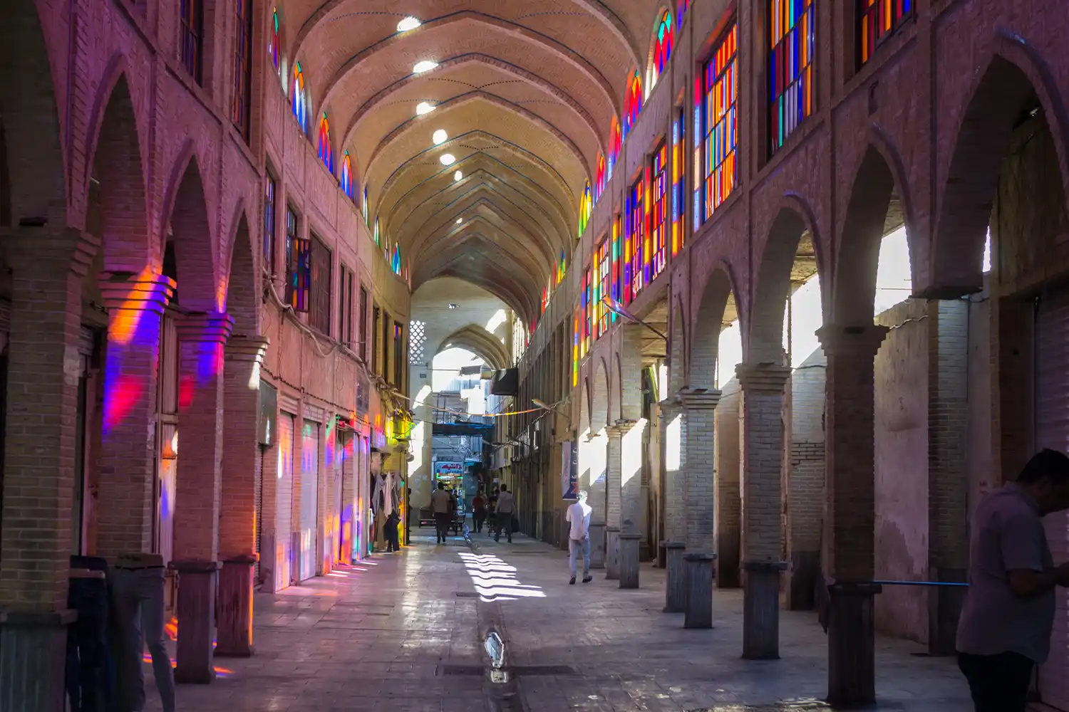 Tehran Grand Bazaar: A bustling market that offers a glimpse into the city’s commercial history.