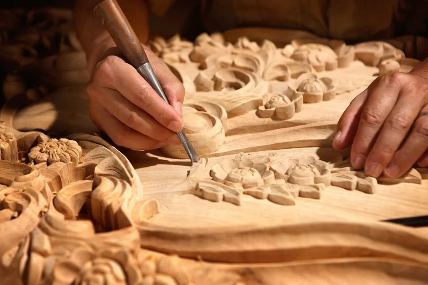 Woodcarving (Monabatkari)
