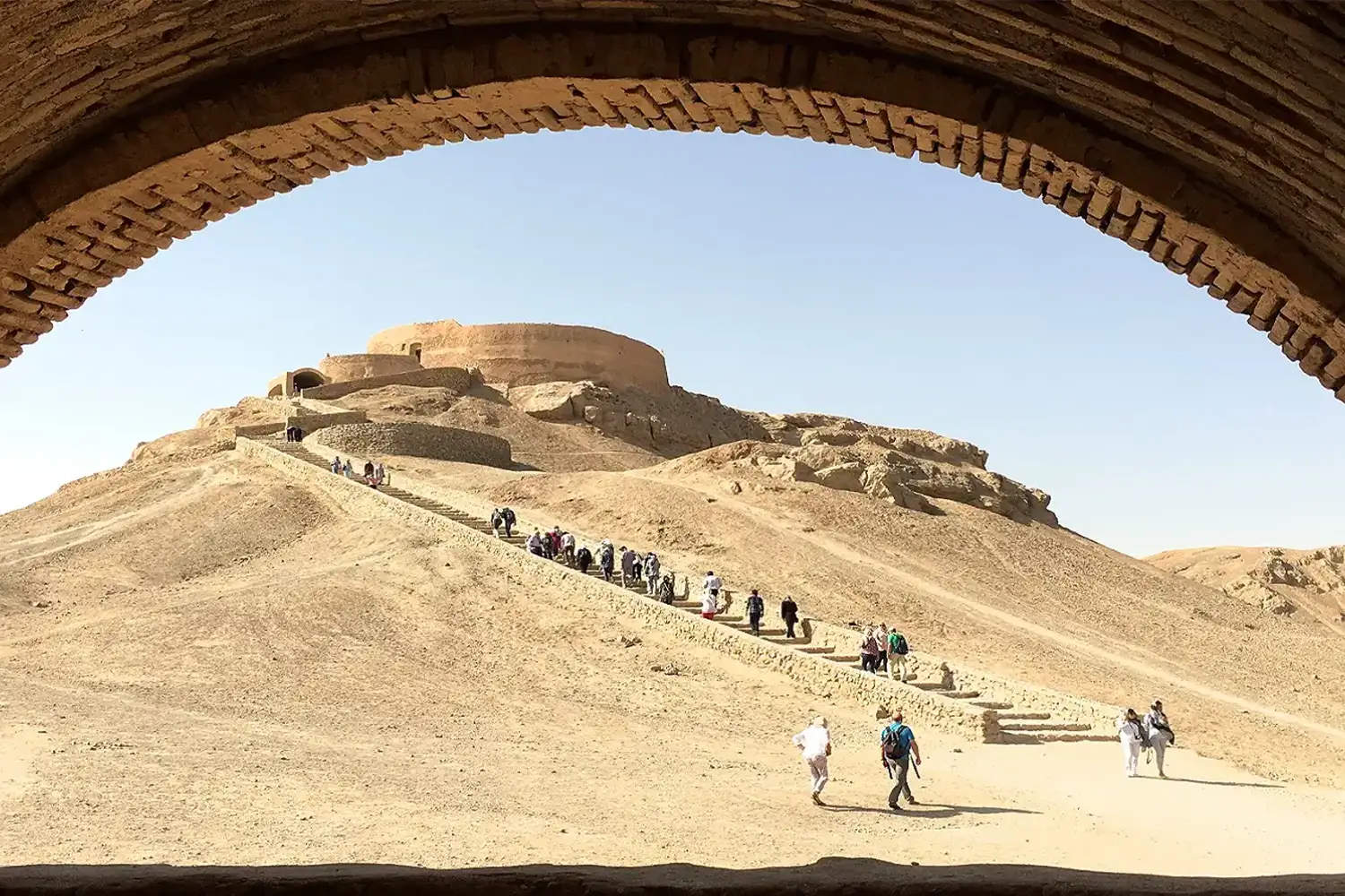 Zoroastrian Towers of Silence – A mysterious place in a historic city.