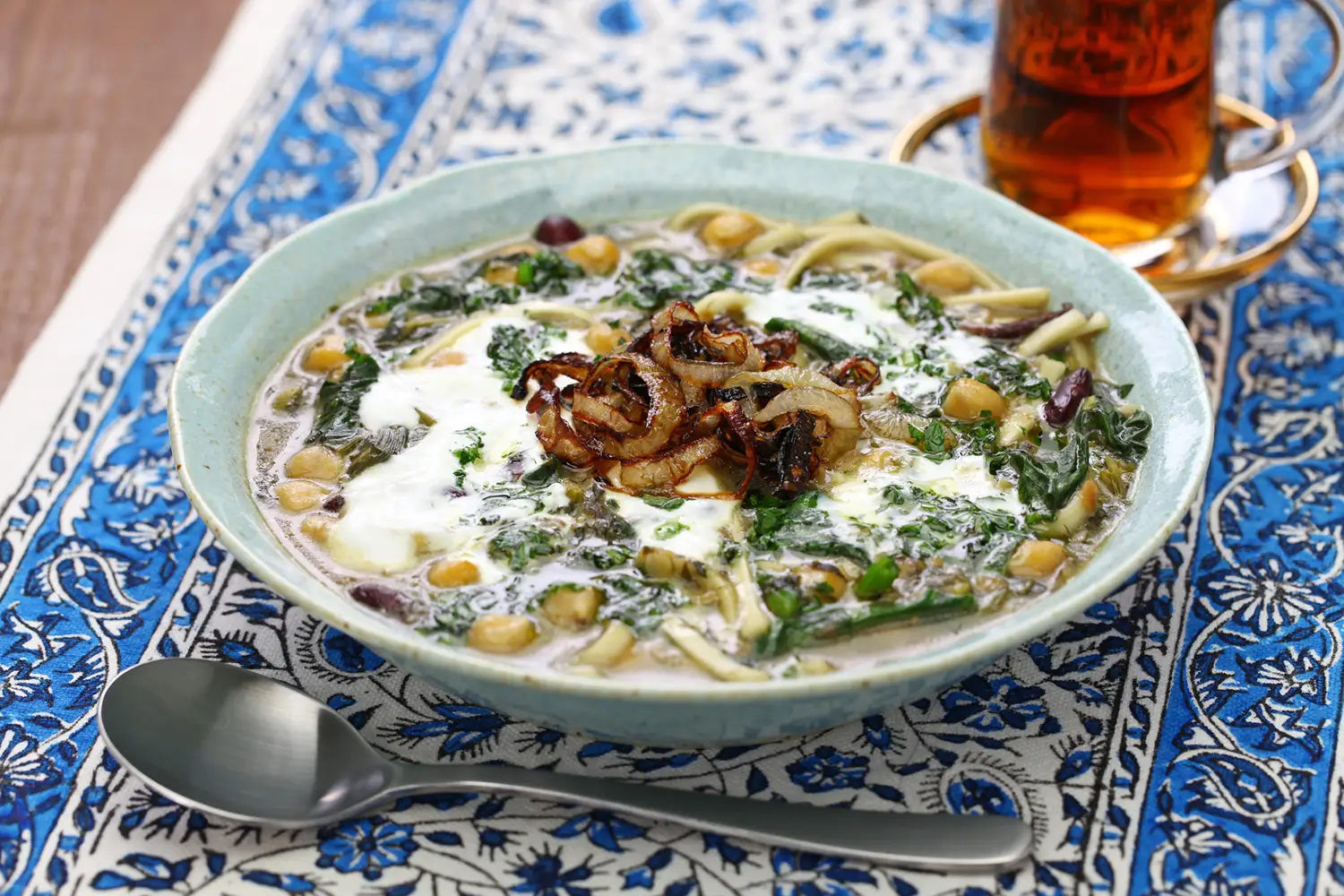 Ash-e Shorba-ye Sabzi (Herbed Vegetable Soup)