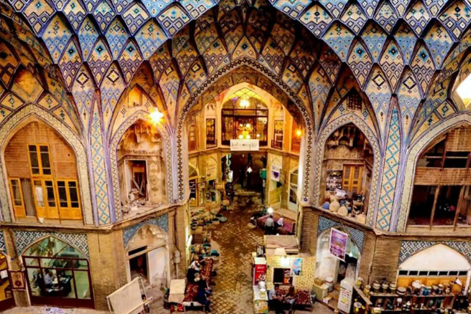 Qeysarieh Bazaar — A 500-year-old historical market.