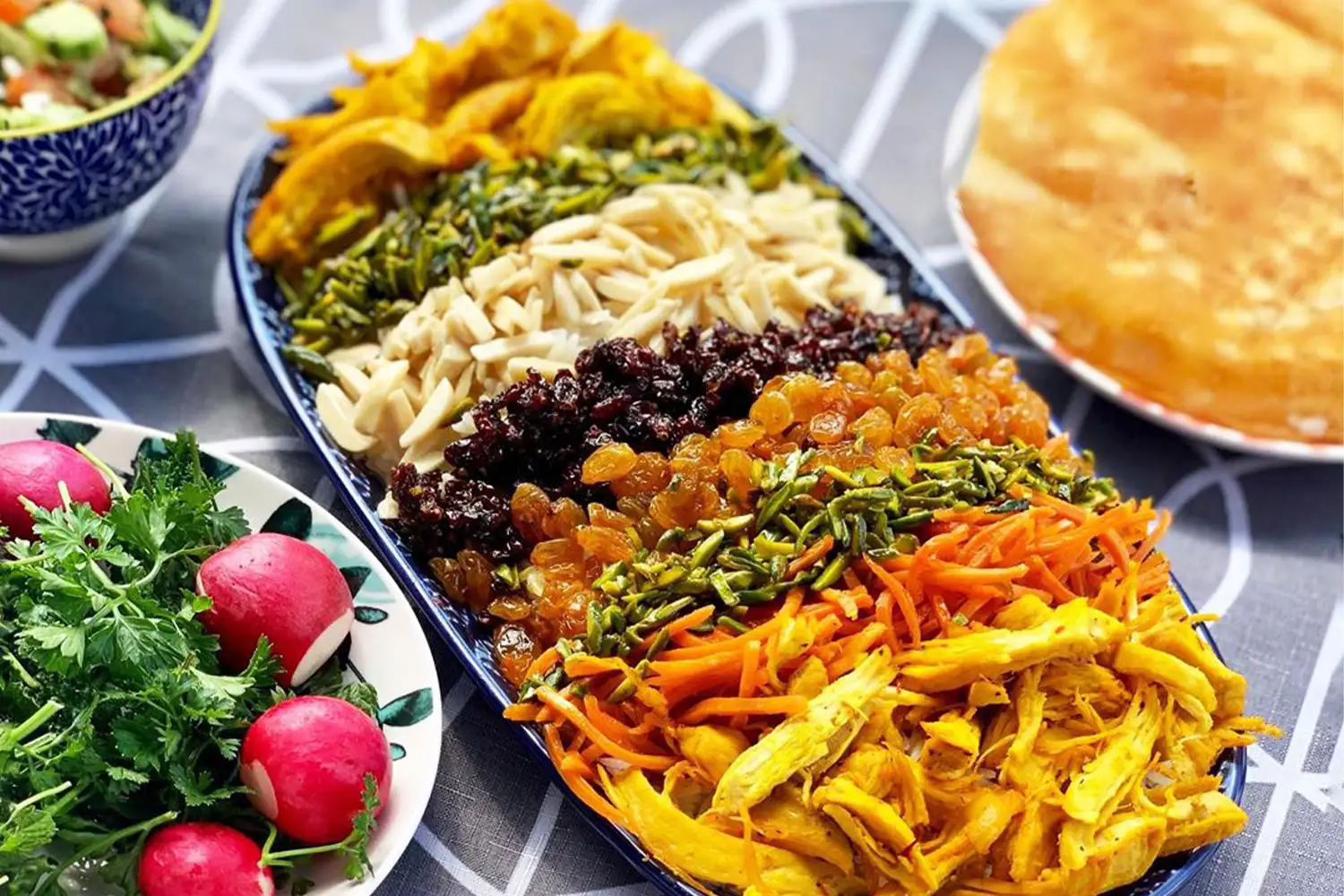 Shirazi Rice: A traditional and delicious dish.