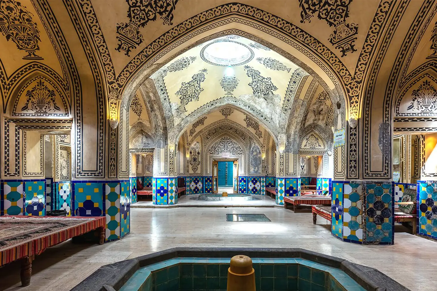 Sultan Amir Ahmad Bathhouse – One of the most beautiful historic baths in Iran