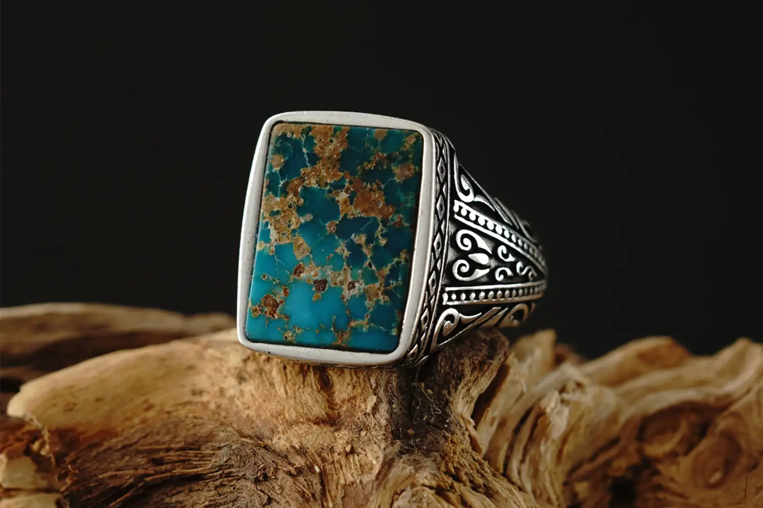 Turquoise Jewelry — From nearby Neyshabur.