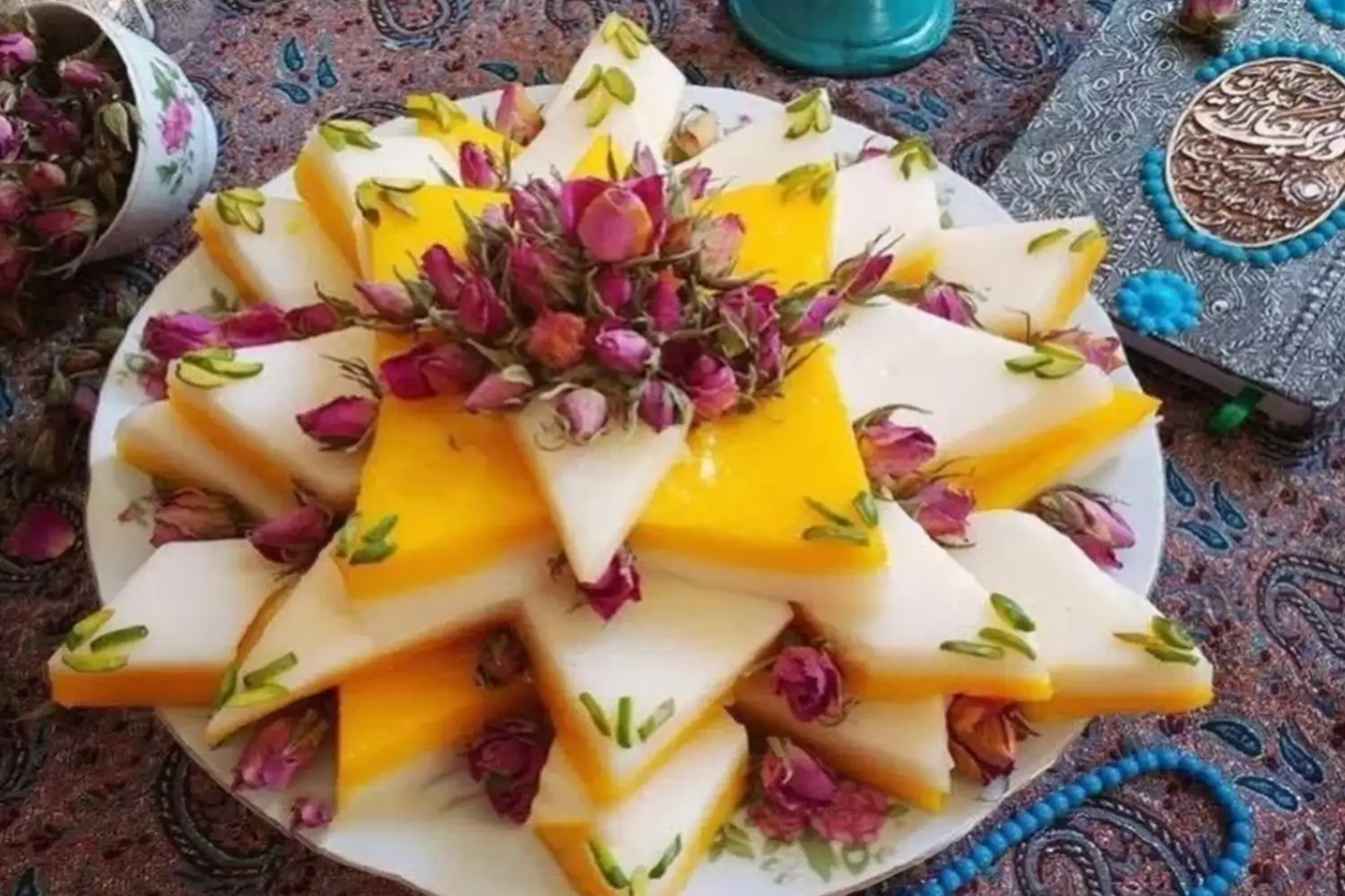 Masghati: A fragrant and famous Shirazi sweet.