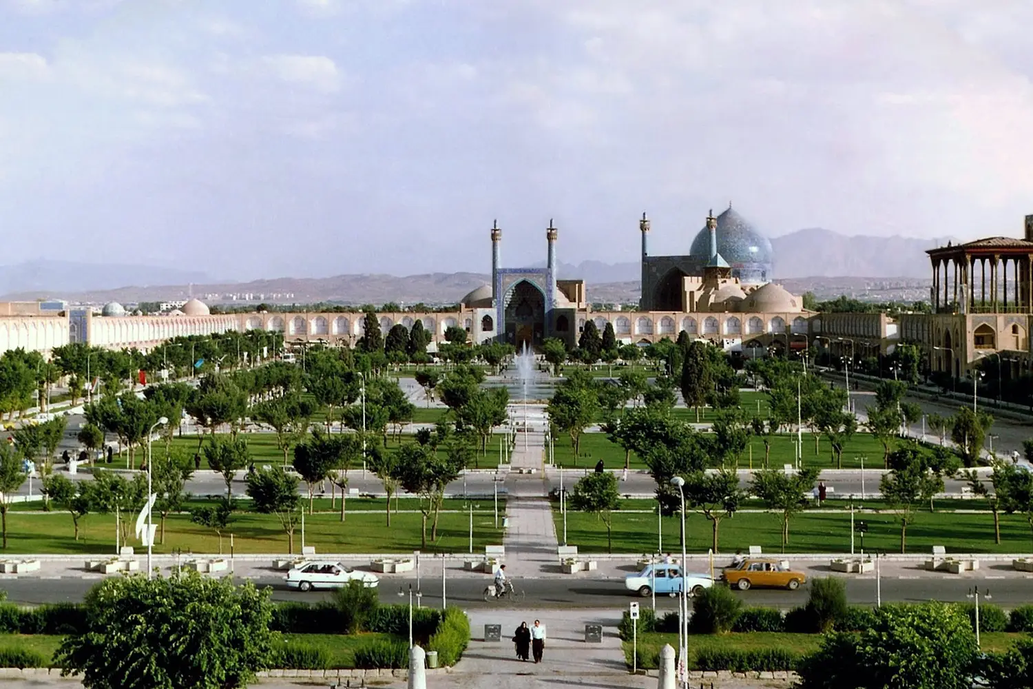 Naqsh-e Jahan Square — The second-largest square in the world.