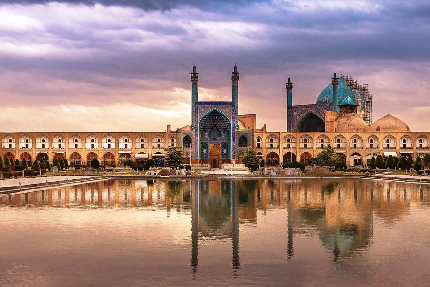 Naqsh-e Jahan Square — The second-largest square in the world.