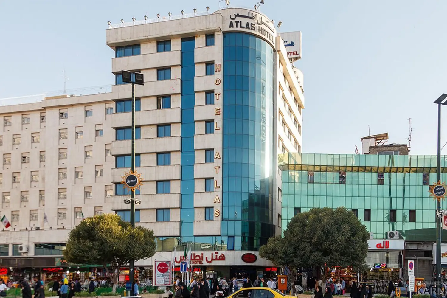 Atlas Hotel — Very close to the shrine.