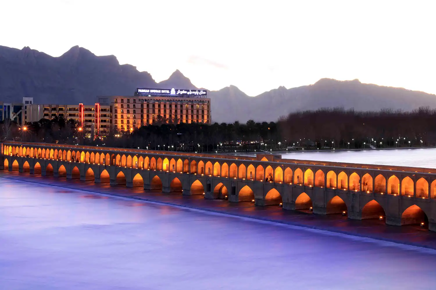 Parsian Kowsar Hotel — A well-established hotel with 50 years of hospitality.